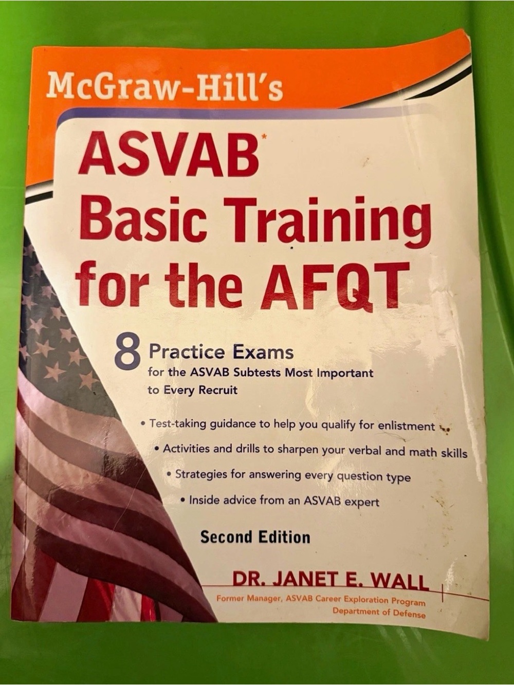 ASVAB Basic Training for the AFQT - White/Red Cover